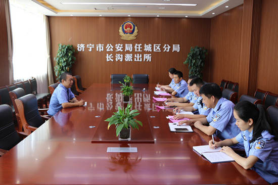 任城区院派驻南张检察室走访辖区派出所征求意见